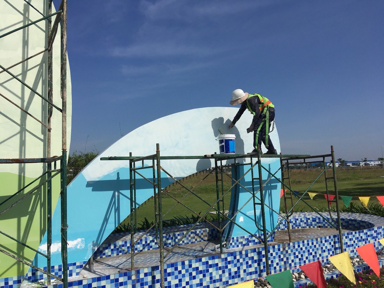 Quy trình để thực hiện sơn nhà xưởng khu công nghiệp tại Bình Dương