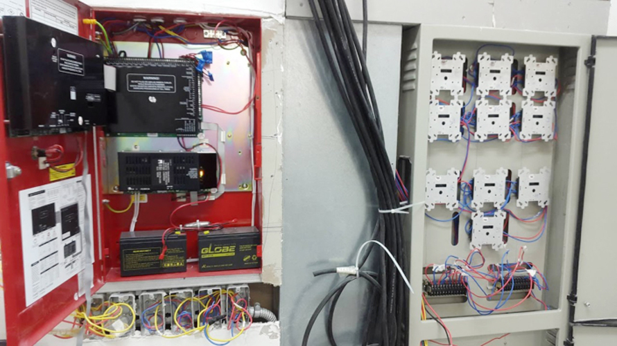 Sửa chữa hệ thống điện và hệ thống phòng chống cháy nổ