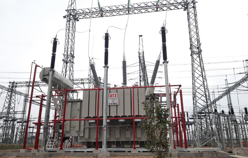 Trạm biến áp nhà máy được lắp đặt bởi đơn vị Chống Thấm Bình Dương
