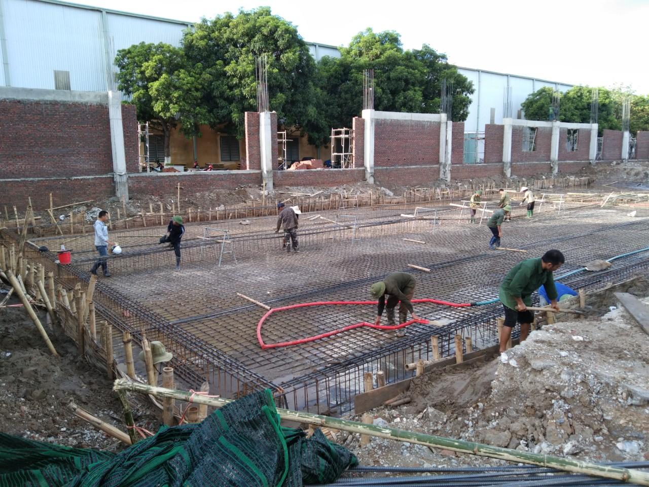 Thi công nền móng